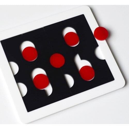 High Difficulty Irregular Puzzle Board Geometric Shaped Acrylic Puzzles Jigsaws For Child Adult Puzzle Game Kids Educational Toy