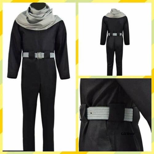 Anime My Hero Academia Cosplay Aizawa Shouta Costume Eraser Head Clothes Cartoon Black Outfit Halloween Party Jumpsuit Rompers