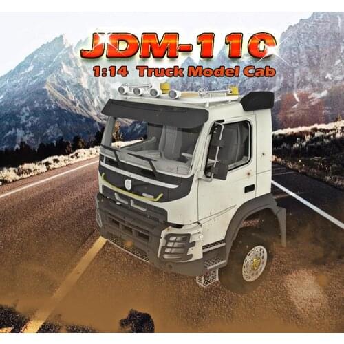 1:14 rc truck model cab for tamiya trailer tractor Rally engineering arocs 8X8 6X6 dumper