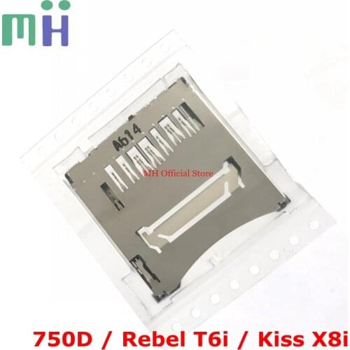 NEW Original 750D Memory SD Card Slot Assembly For Canon 750D Camera Replacement Unit Repair Part