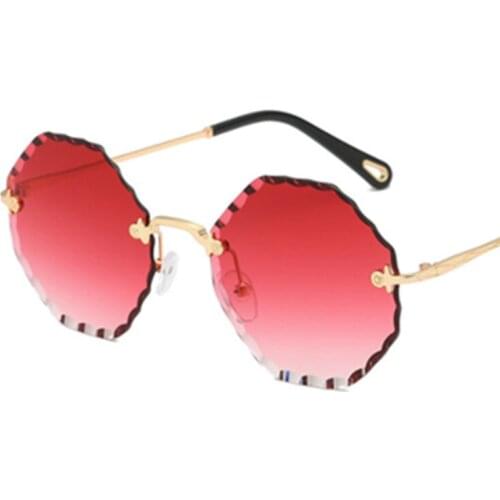 Round Modis Sunglasses Oculos Big Vintage Women Brand Designer Luxury 2020 New Trending Yellow Sun Glasses Festival Gift