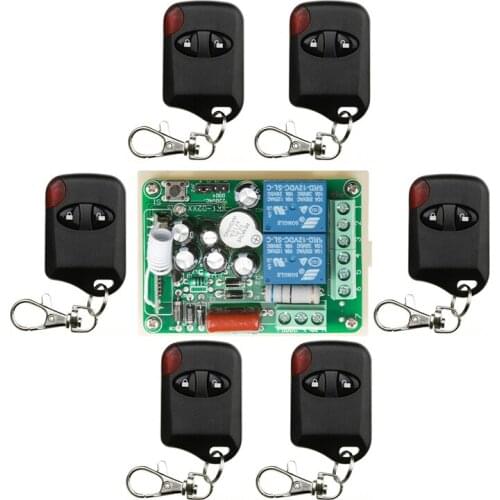 Hot Sales AC220V 10A 2CH 315MHz/433MHZ Wireless RF Remote Control Switch teleswitch 6* cat eye Transmitter+ 1*Receiver