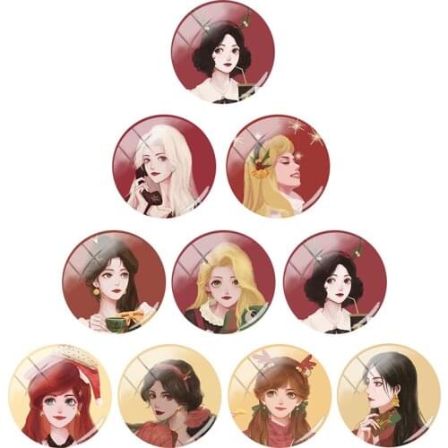 Disney princess multi-shape fashion and tasteful stick figure 12mm/15mm/16mm photo glass cabochon dome flat back jewelry