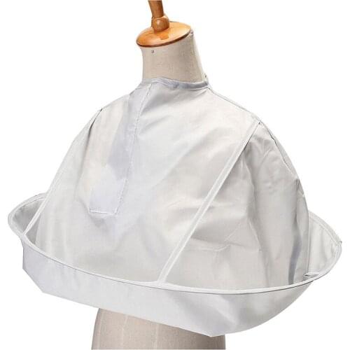 1PC Foldable Hair Cutting Cloak Umbrella Cape Waterproof Haircut Gown Apron Adult Kids Barber Home Hair Styling Accessory