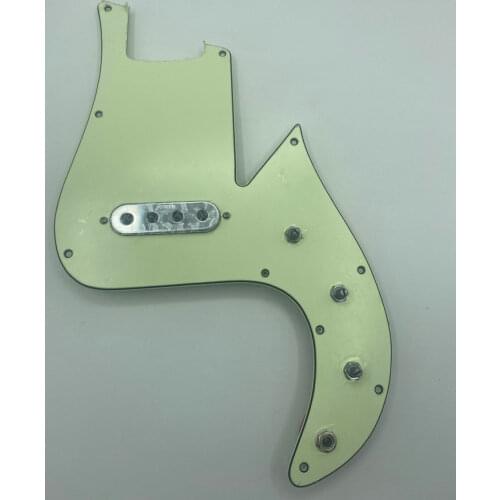 Original burns london electric bass pickups 4 string bass pickups metal cover BURNS Korea made with wire and pickguard