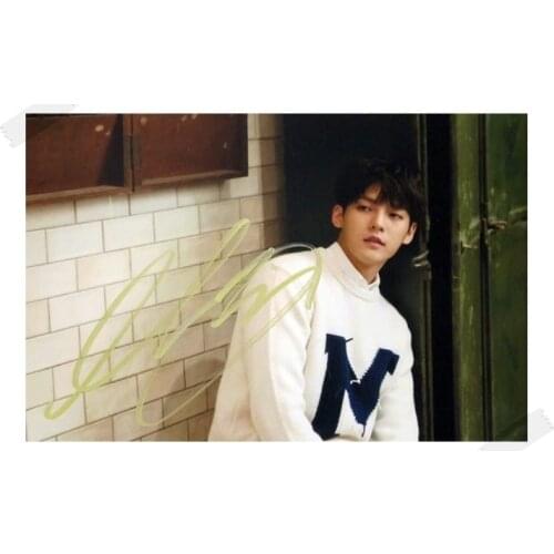 Signed BTOB LEE MIN-HYUK MIN HYUK autographed photo Brother Act 6 inches free shipping K-POP 112017A