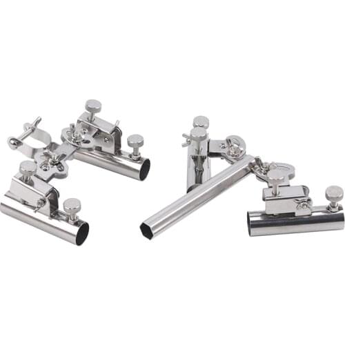 Stainless Steel Fishing Rod Stand Fishing Tools And Accessories Boat Rod Holder Rack Rod Pole Bracket Tool