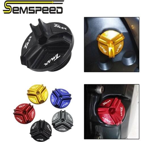 SEMSPEED TMAX logo M20*2.5 Engine Oil Drain Plug Motorcycle Accessories For T-MAX 530 500 TMAX-530 2013-2019 2020 tmax500 08-12