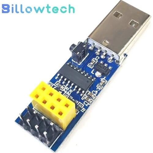 CH340C download burner ESP8266 ESP-01 ESP-01S WIFI module downloader debugger