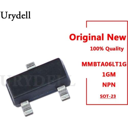50pcs MMBTA06LT1G MMBTA06 1GM Driver Transistors NPN Silicon SOT-23 New and Original