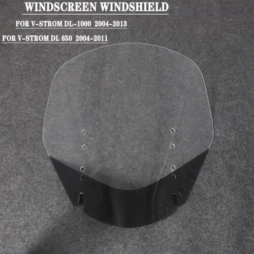39CM High Quality Motorcycle Windshield Windscreen For Suzuki Vstrom V-strom DL650 DL 650 DL1000 2004-2009