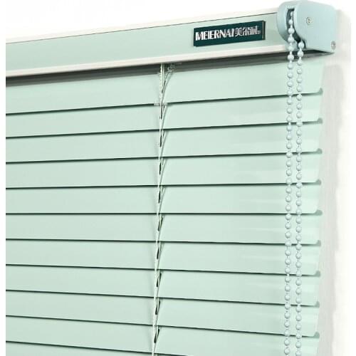 Customized Pastoral style Green color roller blinds Aluminium alloy Venetian blinds outdoor roller blinds for Office/living room