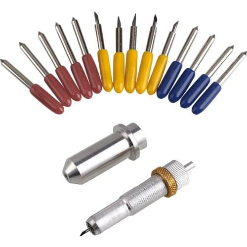 15pcs 30° 45° 60° Degree Roland Cricut Plotter Vinyl Cutter Replacement Blades For Roland Cricut Plotter Blade Knife Cutter