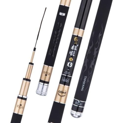 3.9m 4.8m Taiwan Fishing Rod Carbon Hand Olta Ultra-light Ultra-hard 28-tone Competitive Carp Fishing Cannes Pole Vara De Pesca