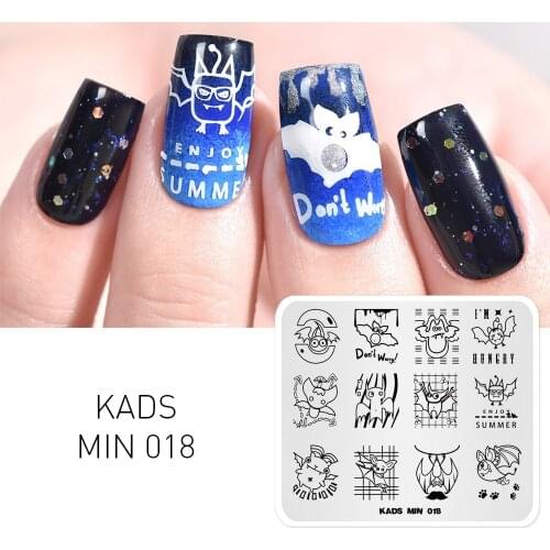 AriesLibra Animals Design Nail Stamping Plates DIY Nail Art Template Stencils Manicure Stamping Image Plate Tool for Polish