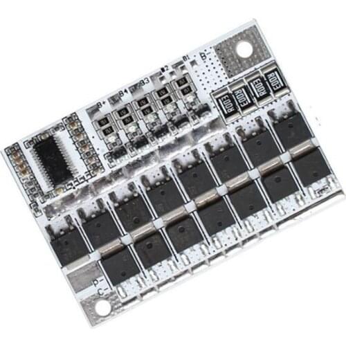 BMS 12V 16.8V 21V 100A Ternary Lithium Battery Protection Circuit Board POLYMER Balance Charging BMS, 3Pack