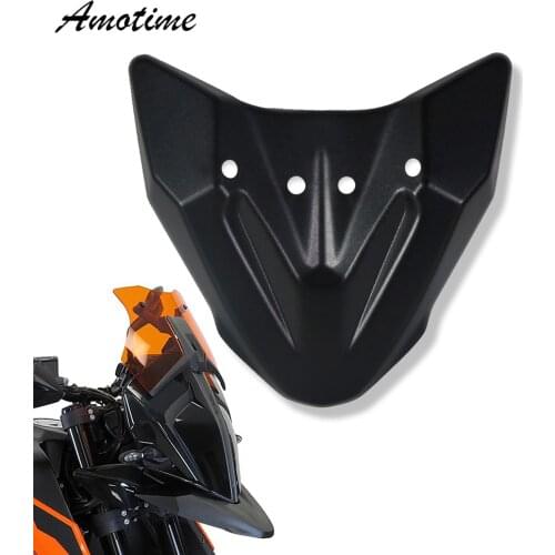 Black For 390 Adventure ADV Motorcycle Accessories Front Fender Mount Holder Beak Hugger Wheel Cover Fairing Extension NEW