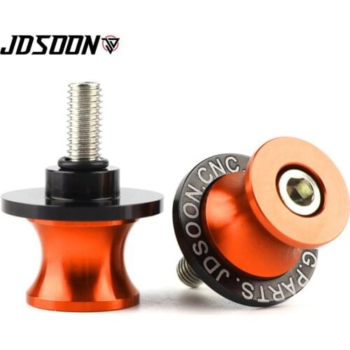 For Aprilia Tuono 2003 2004 2005 2006 2007 2008 2009 6MM Motorcycle CNC Swingarm Sliders Spools Paddock Stand Bobbins Swing Arm