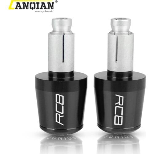For RC8 RC 8 2009 2010 2011-2015 Motorcycle with 7/8* 22mm Hand Bar Ends Slider Handle Bar End Grips Cap Accessories