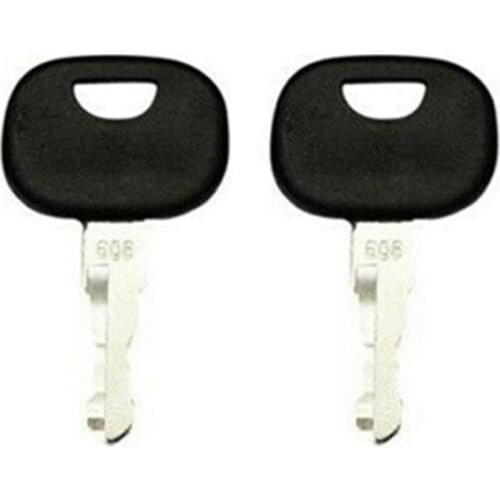 2pc key For 606For Liebherr For For JOHN DEERE Heavy Equipment Key 10221073 Free Shipping