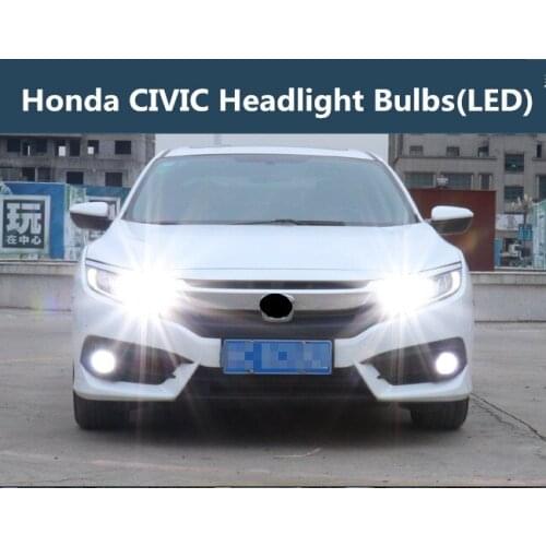 Car LED Headlight Kit for Honda Civic 06-17 paragraph LED 6000K 9005 HB3 h11 Civic Light Bulbs LED 12V 90w
