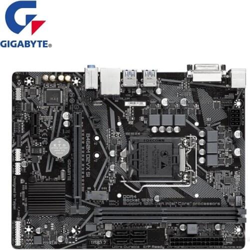 NEW For Gigabyte GA B460M D2VX SI Motherboard LGA 1200 B460 Desktop Mainboard Support i3 i5 i7 10400F 10400 10100F 10700K