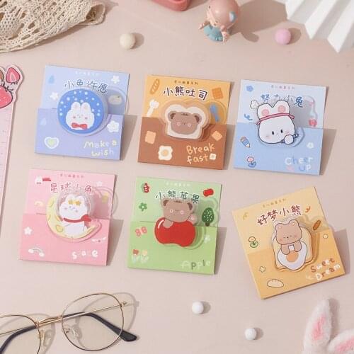 Cartoon PVC Word Creative Storage According Folder Hand Account Sorting Clips Student Stationery Memo clip Kids Toy Gift Paper