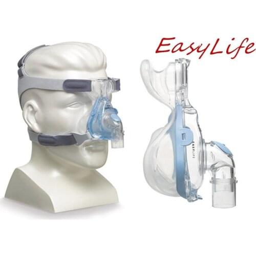 Original Easylife Nasal Mask with Adjustable Straps Headgear Breathing Apparatus for Sleep Apnea Nasal Anti Snoring