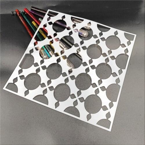 Boomerang plastic mold shield DIY cake scrapbook stencils hollow Embellishments printing lace ruler Valentines Day