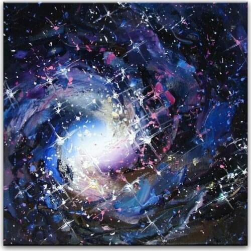 Hand painted oil painting Home decoration painting high quality Modern art landscape painting pictures DM15061815