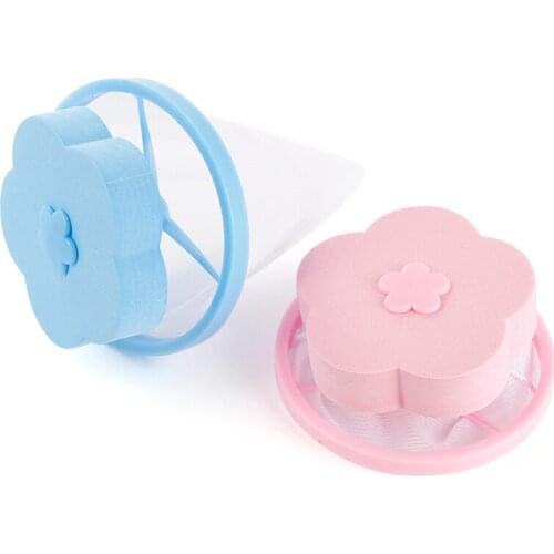 Household Tools Mesh Filter Bag Washing Machine Hair Removal Device Cleaning Ball Net Pouch Efficient Cleaning Reusable
