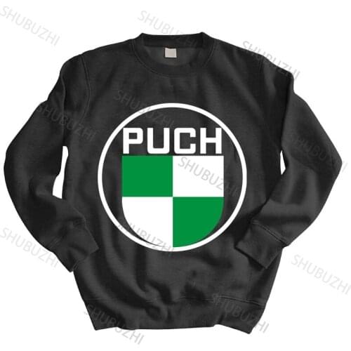 Warm sweatshirt men hoody Puch Bicycles Automobiles Color Black autumn winter hoodies