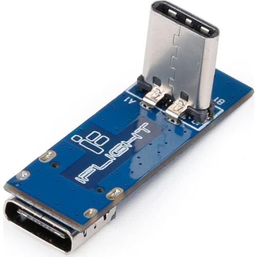 IFlight Type C USB Adapter 90 DegreesBoard Adjustment Extension Board for RC FPV Racing Drone Quadcopter FPV Air Unit HD