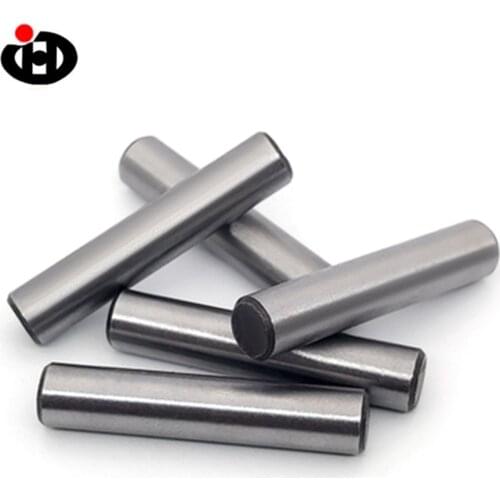 JINGHONG M5*20-50 100 Pcs Medium Carbon Steel GB120 Internal Thread Cylindrical Pin
