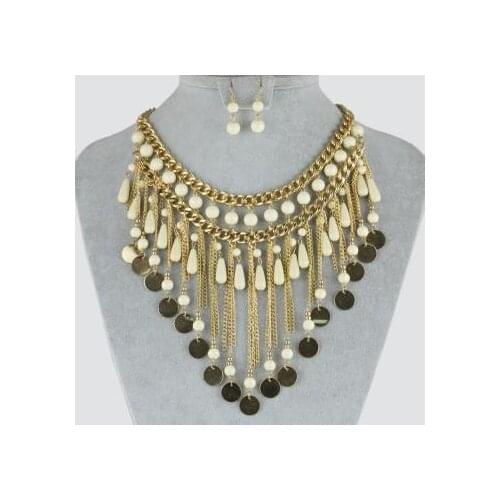 Pearl Set Collar Necklace
