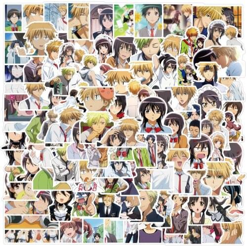 100Pcs Anime Stickers Kaichou Wa Maid-sama Stickers for Laptop Waterproof Stickers Motorcycle Bicycle Luggage Computer