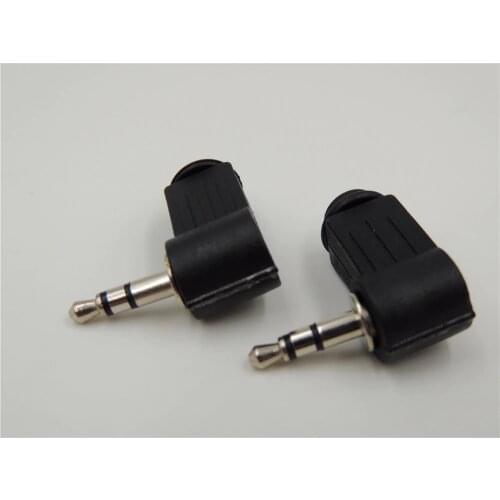 2.5mm 3.5mm Mini Jack Right Angle 90 Degree Mono 2-Pole 3 Pole Male stereo TRS Plug Solder Audio Connector