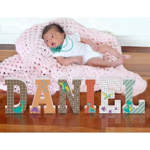 3D PVC Kids Room Decoration Letter Stickers English Alphabet Letters Kindergarten Playground Nursery Decorative Wall Decal