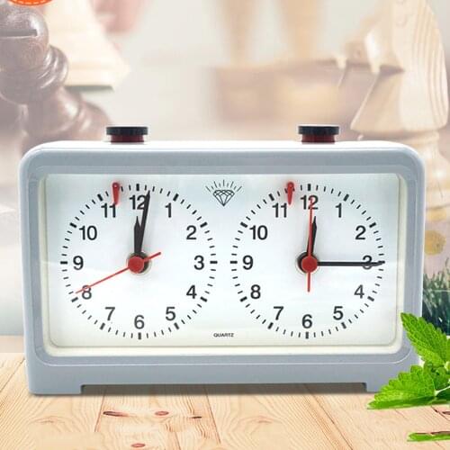 Game Timer Tournament Analog Chess Clock Count Up Down for Board Games