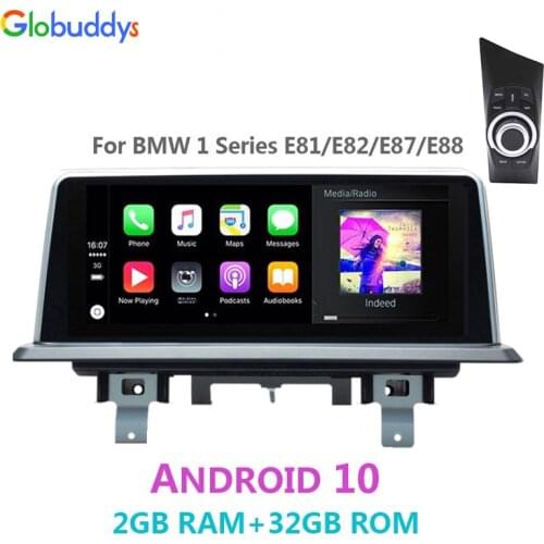 E87 E81 E82 Android Radio,CarPlay For BMW 120 118 130,2005-2012,iDrive,Steering wheel control,CCC,CIC