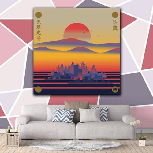 DIY coloring pictures by Numbers with color sunrise drawings by digital frame painters