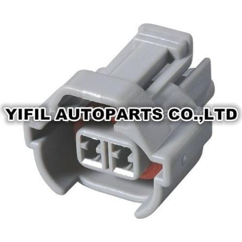 5/10/20/50/100pcs/lot MT090-2 FI 2 Pin/Way Female Sealed Fuel Injector Connector TOP key rib 6189-0039 Sumitomo