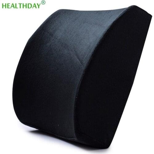 Summer Comfortable Back Pillow Support Lumbar Soft Cushion Slow Rebound Memory Foam Gel Office Chair Waist Cushion