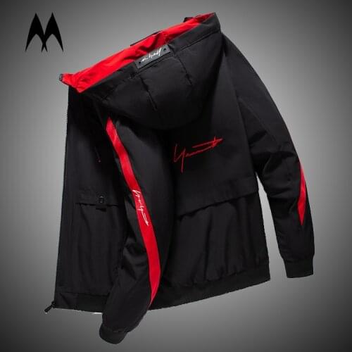 Fashion Men Casual Warm Jacket Parkas Coat Winter Fleece Outwear Mens Patchwork Slim Windbreaker Korean Streetwear Overcoats