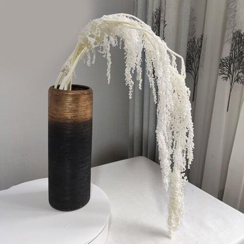 Real Dried Plant Preserved Lover Tear Natural Forever Flowers For Wedding Party Decoration DIY Material Home Decor Long Bouquet