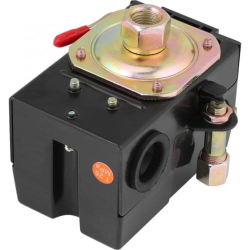 Single 1 Port Pressure Switch F/ Air Compressor 135-175PSI Heavy Duty 26Amps Pressure Switch Mechanical Pressure Controller