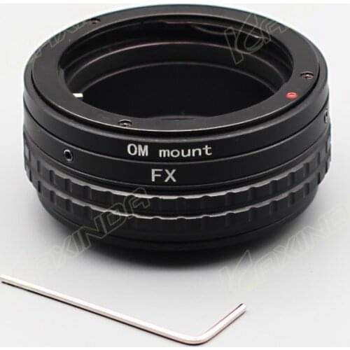 OM lens to fx Macro Focusing Helicoid adapter ring for Fujifilm fuji X XE3/XE1/XM1/XA3/XA5/XT1 xt3 xt10 xt100 xpro2 camera