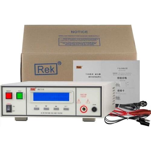 RK7110 Programmable AC Voltage Tester Voltage Adjustable: 0-5KV Programmable Voltage Tester