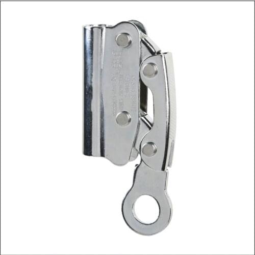 Rope Grab Self-Locking Alloy Steel Rope Grab Fall Protection Riser Fits 8-16mm Rope for Outdoor Climbing Mountaineering