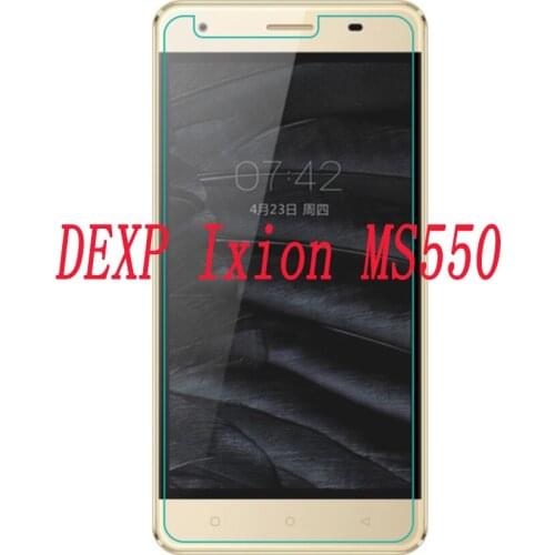 Smartphone 9h Tempered Glass for DEXP Ixion MS550 Explosion-proof Protective Film Screen Protector cover phone